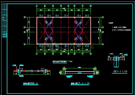 鋼結構屋頂圖紙（鋼結構屋頂施工流程詳解） 結構電力行業施工 第4張