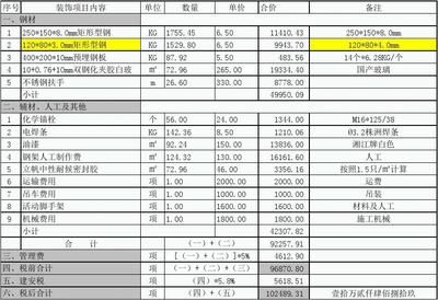 鋼結構安裝預算報價單怎么做（制作鋼結構安裝預算報價單的具體步驟和注意事項） 鋼結構門式鋼架施工 第2張