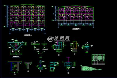 鋼結構車間施工圖（鋼結構施工圖的識讀技巧） 北京加固設計 第5張