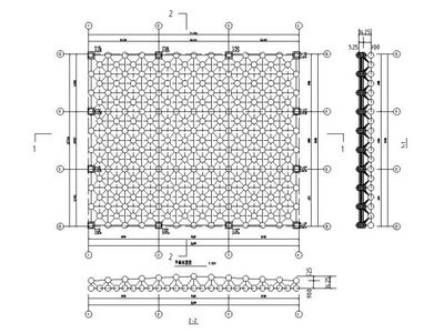 網(wǎng)架結(jié)構(gòu)圖紙（什么是網(wǎng)架結(jié)構(gòu)圖紙）