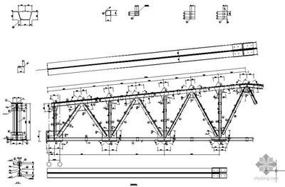 梯形鋼屋架設計施工圖（梯形鋼屋架的設計施工圖）