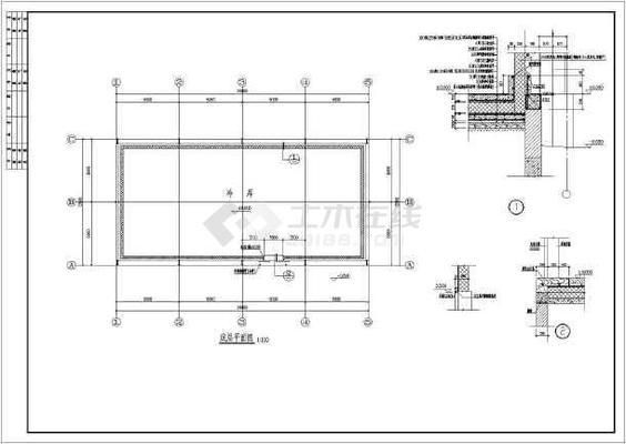 冷庫結構施工圖（冷庫結構施工圖是指導冷庫建設的專業圖紙）