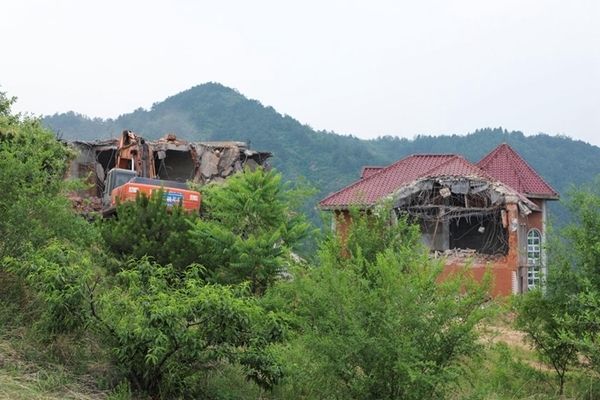 北京違建別墅清理