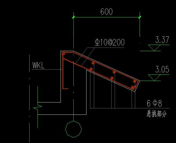 屋面鋼筋規格尺寸（屋面鋼筋的規格尺寸） 鋼結構玻璃棧道設計 第4張