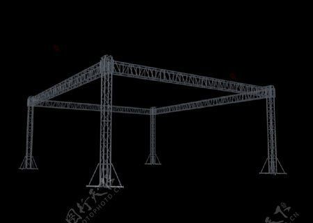 舞臺桁架圖片素材大全 結構橋梁鋼結構施工 第4張