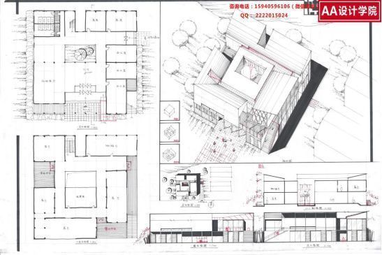 雙坡屋頂立面圖（雙坡屋頂立面圖圖紙庫） 建筑施工圖設計 第4張