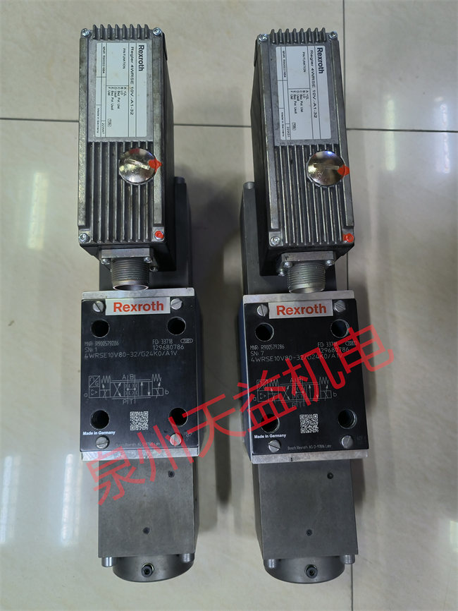 天益機電力士樂工業產品"R162211320 1" "R900579286  4WRSE10V80-3X G24KO A1V" "ZDB6VB2-4X 315V" "DBEM10-71 100YG24