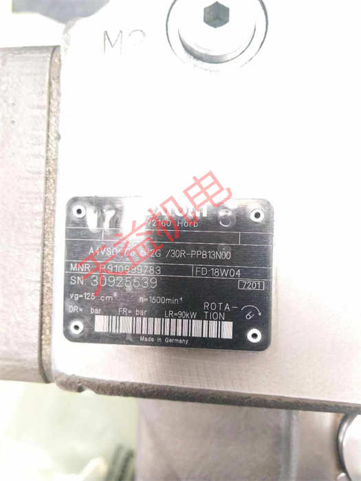 天益機電力士樂工業產品"DBETE-62 315YG24K31F1V R901119906" "AA10VSO18DFR1 31R-VPA12N00 1" "A4VSO125LR2G 30R-PPB1